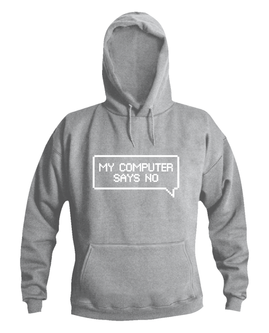 my computer says no